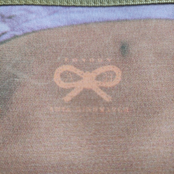 Vintage Anya Hindmarch printed Tote Bag 11x11x3.5" - Picture 3 of 16